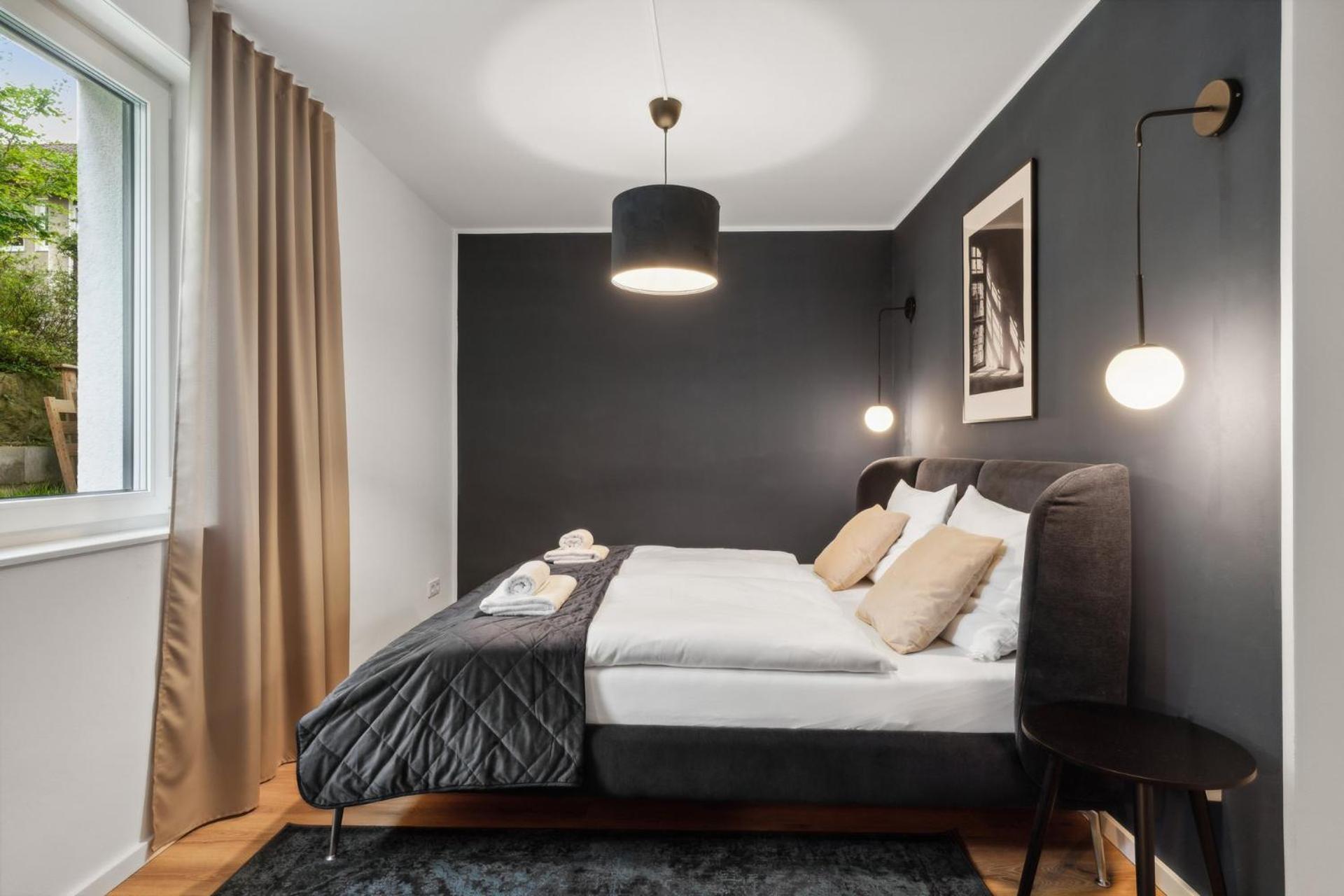 Deluxe Apartment In Bielefeld City Mit Parkplatz Und Terrasse Kültér fotó